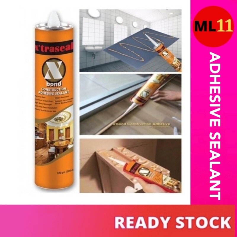 XTRASEAL XBond Construction Adhesive Sealant / Xbond Wainscoting (300g