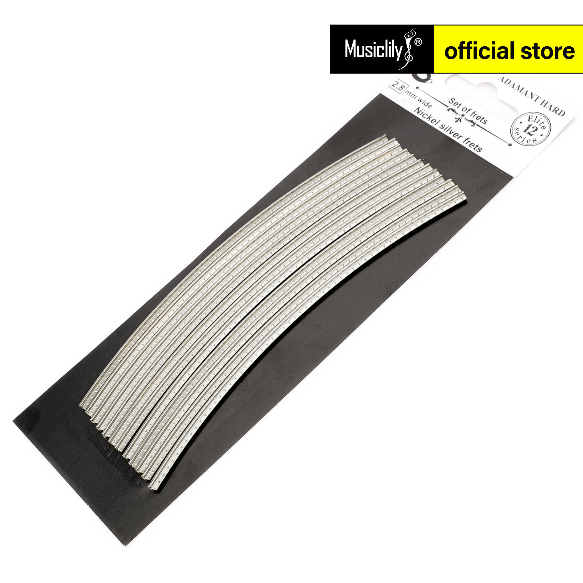 Sintoms E280140 Elite Series Nickel Silver Extra Hard 2.8mm Jumbo Fret Wire Set for Ibanez ESP Jackson Hard Rock Metal Guitar
