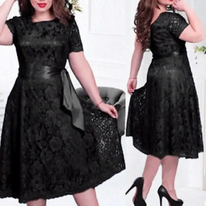 plus size casual party dresses