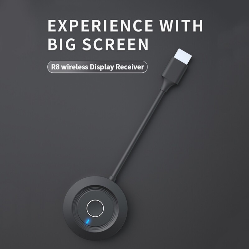 Wireless HDMI Display Dongle Adapter 4K Ultra HD WiFi Streaming Media