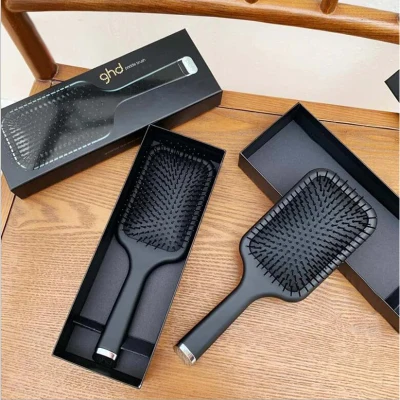 New Style Large Comb Texture Matte Black Hair Comb Air Cushion Comb