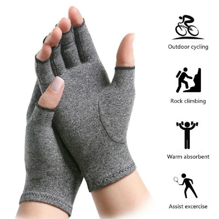 hand gloves without fingers