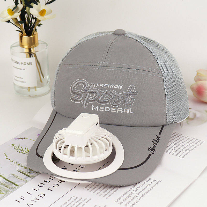 KYUSHUAD Fan hat men's sun hat outdoor casual breathable sun protection hat baseball cap