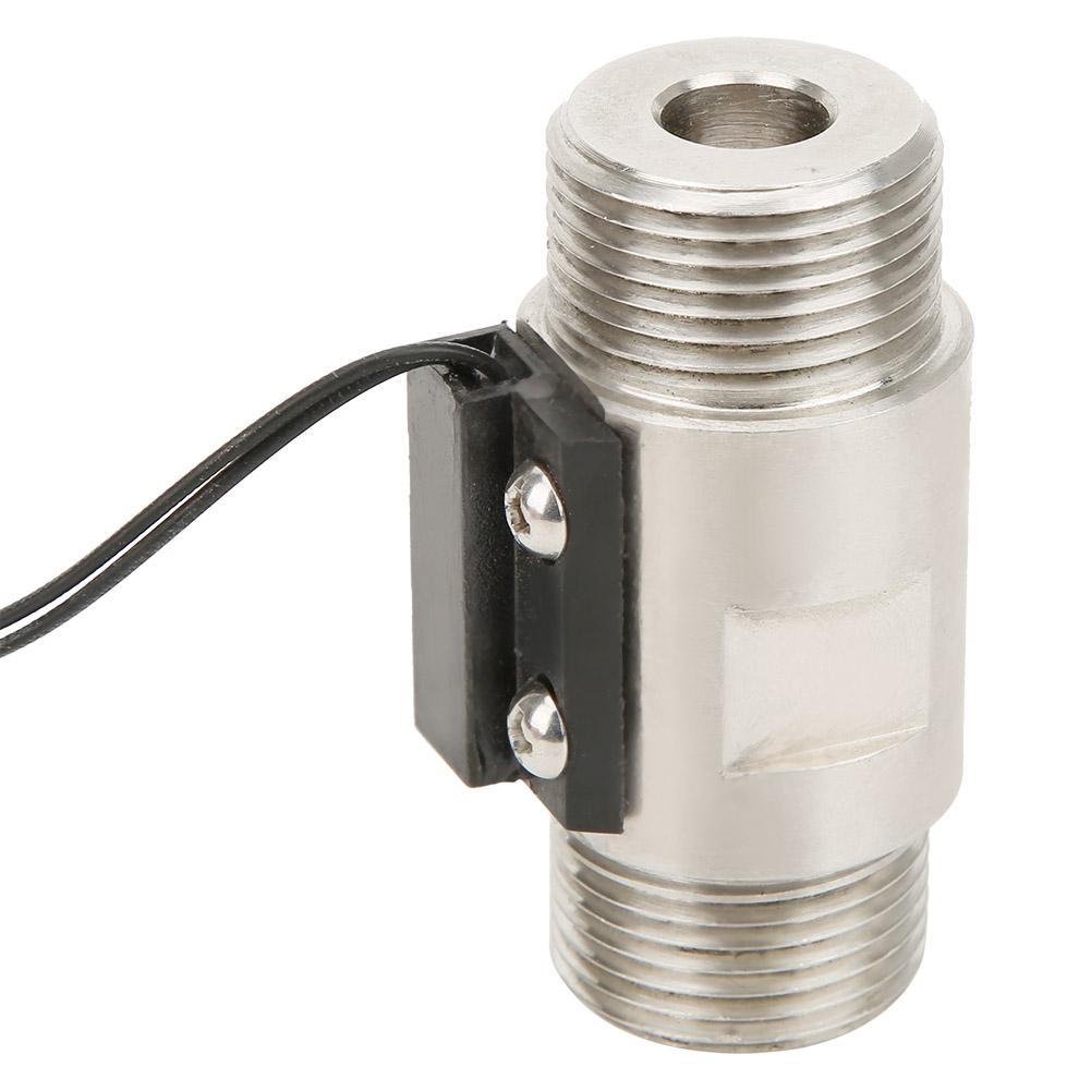 Stainless Steel Water Flow Switch Water Flow Sensor 0-48 (VDC) FS-03 Oil Liquid