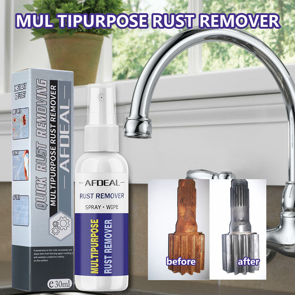 Multipurpose Rust Remover 30ml Derusting Spray Rust Inhibitor Maintenance Cleaning Accessories