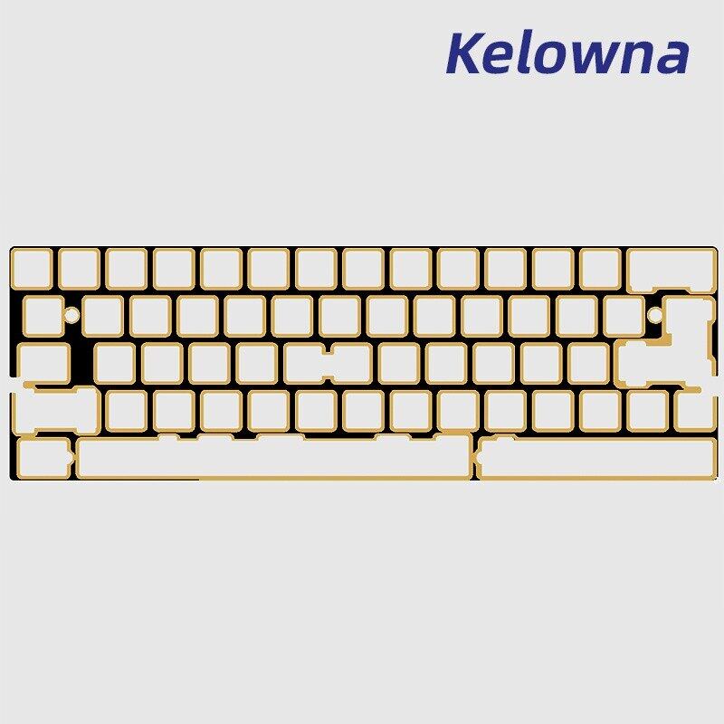 【In Stock】Kelowna Customized Mechanical Keyboard Immersion Fiberglass