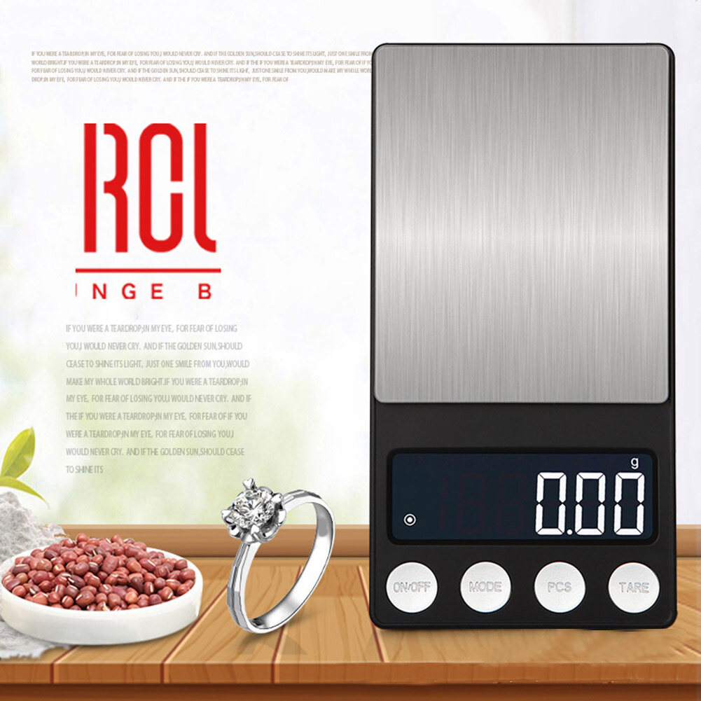 {Giảm 5% 2 cái} Cân Trang Sức Điện Tử, Cân Trọng Lượng Cân Bằng Kỹ Thuật Số Chính Xác Mini 0.01G