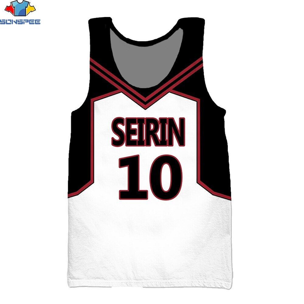 SONSPEE Kuroko No Basket Basuke Cosplay Uniform SEIRIN Basketball ...