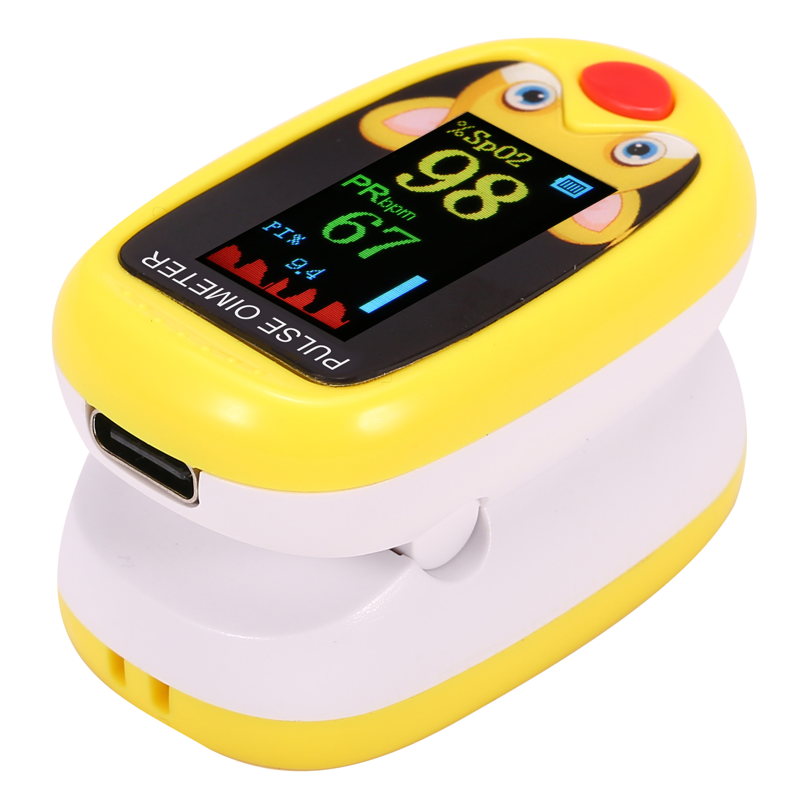 Ximter Spo2 Smart Sensor เด็ก Pulse O-Ximeter Fingertrip Mini SpO2 Monitor ...