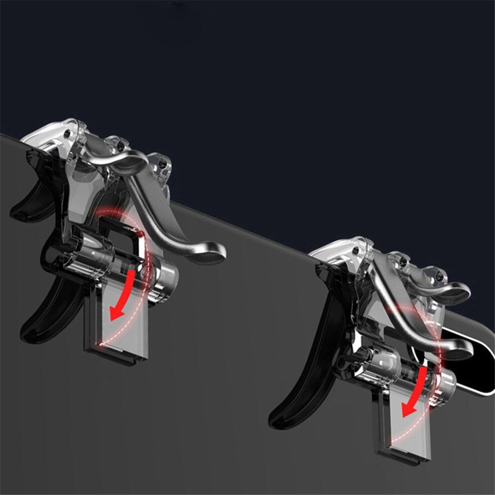 OXG Tay Cầm Chơi Game Di Động Điện Thoại Thông Minh Bằng Kim Loại Cho Pubg Nút Bắn Mục Tiêu