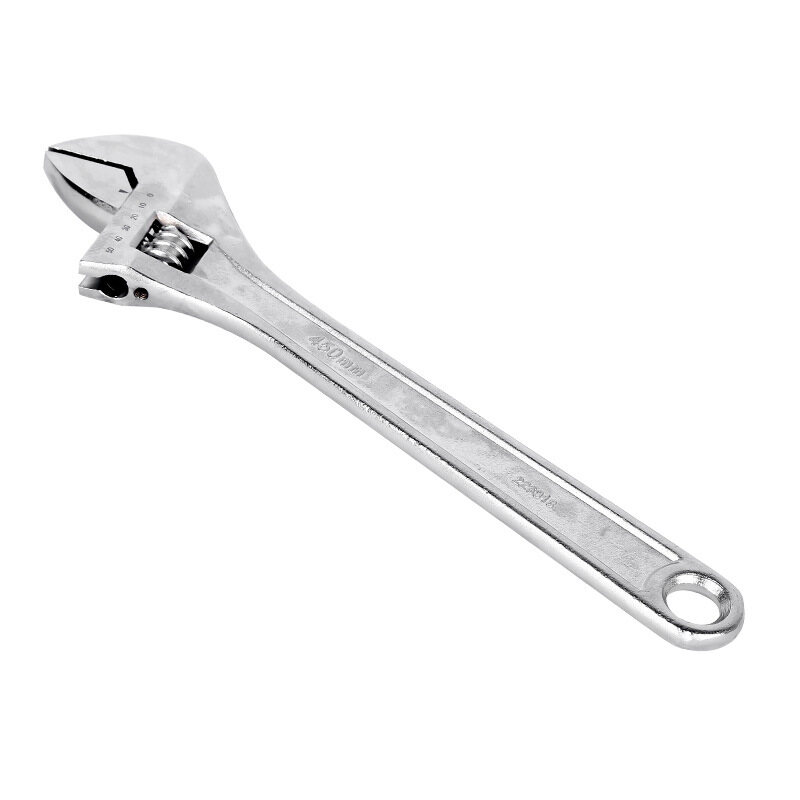 6-18 "Adjustable spanner adjustable open end wrench chrome plated forging open end wrench