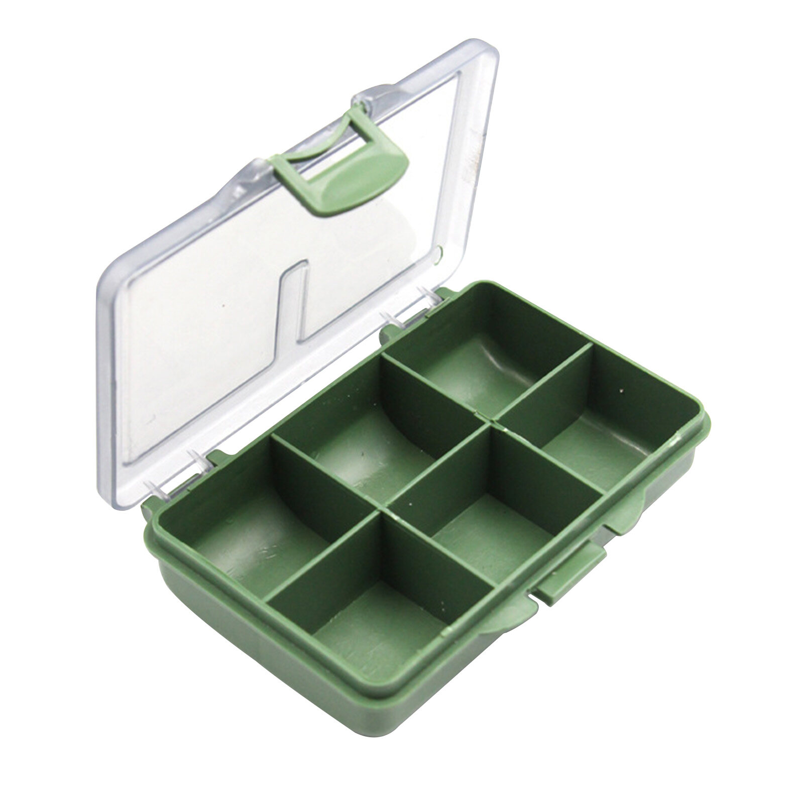 guyouzi® Multi-Grid PE Plastic Fish Hook Bait Fishing Storage Box with ...