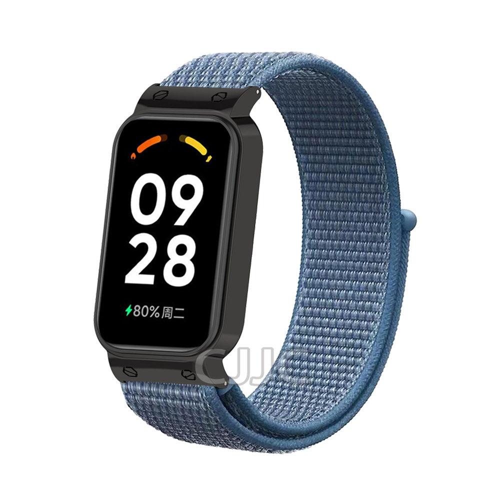 Nylon Strap With Case for Redmi Smart Band 2 Replacement Watch Band Loop Bracelet for Redmi Band2