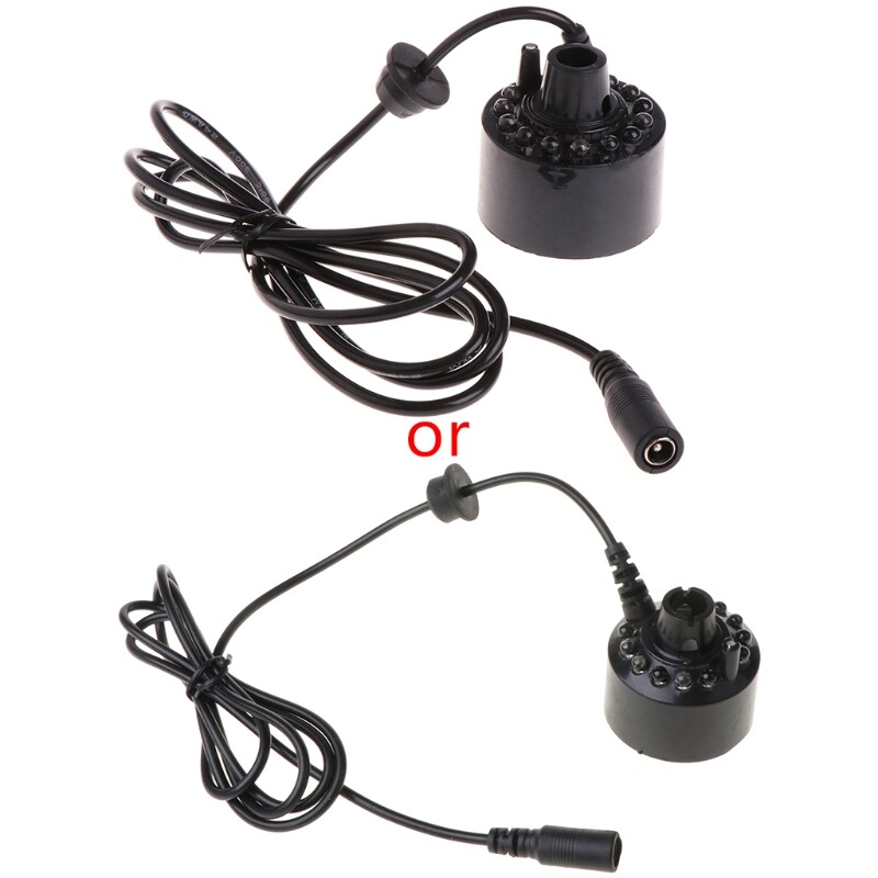 HOT SALE 12 LED light Ultrasonic Mist Maker Fogger Water Fountain Pond Indoor Outdoor New