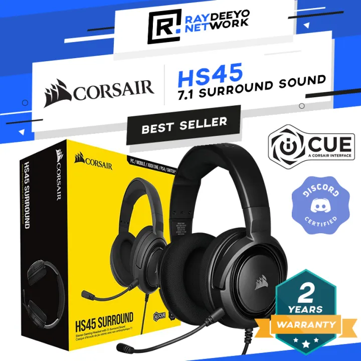 hs45 surround gaming headset