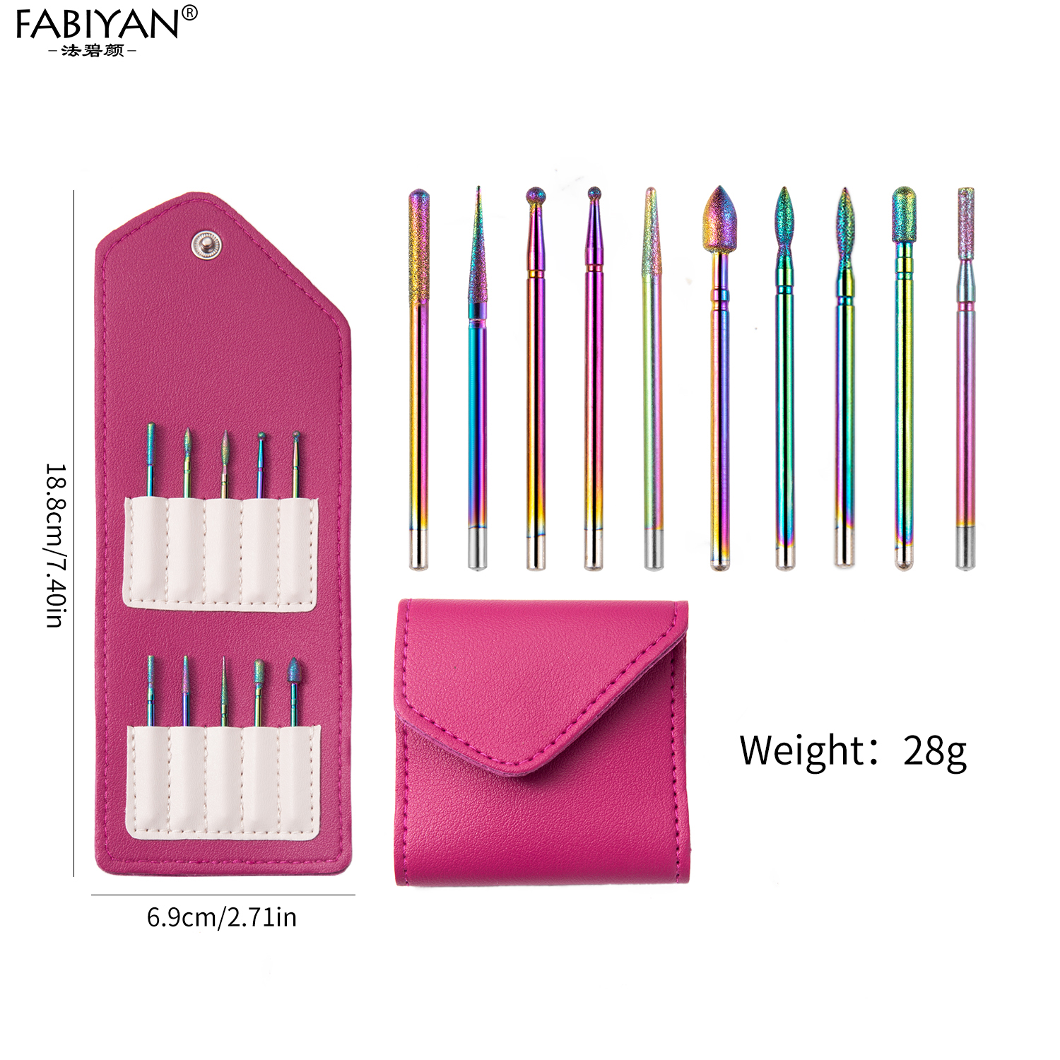 Nail Drill Bits Set Nail Grinding Head Remove Nail Gel Nail Polish Nails Cuticle Manicure Pedicure Nail Polishing Machine Accessories