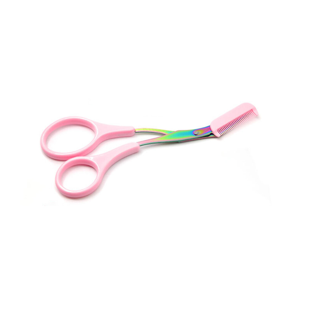 Eyebrow Trimmer Eyelash Scissors Eyebrow Razor Grooming Comb Makeup Tool
