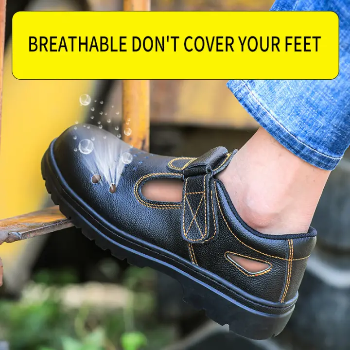 safety toe sandals