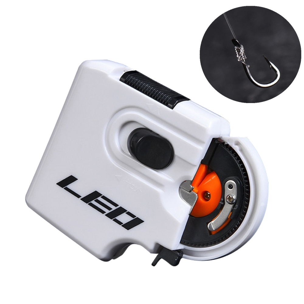 Electric Automatic Fishing Hook Tier Machine Fishing Accessories Tie Fast Fishing Hooks Line Tying Device Equipment