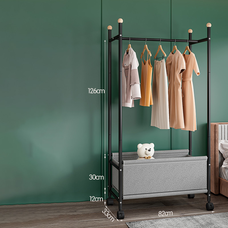 Coat rack floor drying rack bedroom simple household bag balcony drying clothes modern multifunctional rack
