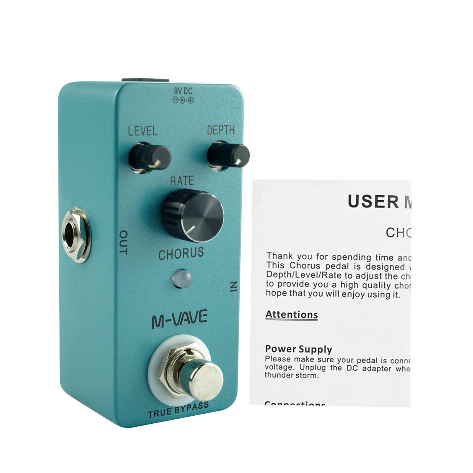 [okoogee]M-VAVE CHORUS Guitar Effect Pedal