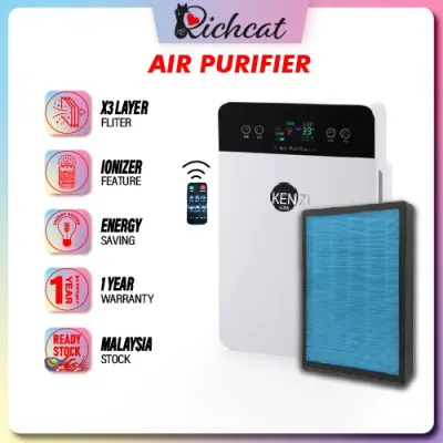 Local 1year WARRANTY!!! Indoor Air Purifier / Air Cleaner Anti PM2.5 with Multi Layer High Efficiency Filter