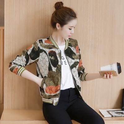 Short Small Coat Korean,style women Wear 2019 Spring Ozhouzhan Spring Clothing Fashion Short Versatile
