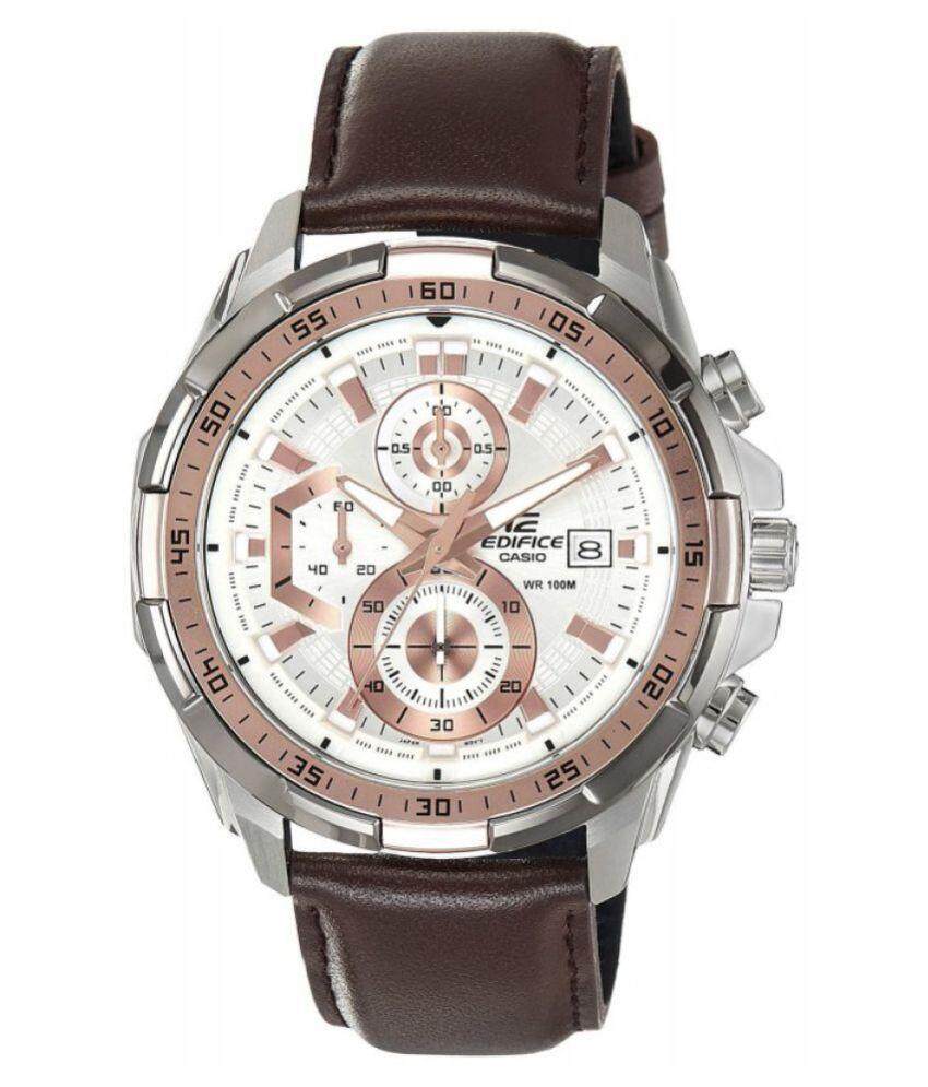 Casio edifice hotsell chronograph rose gold