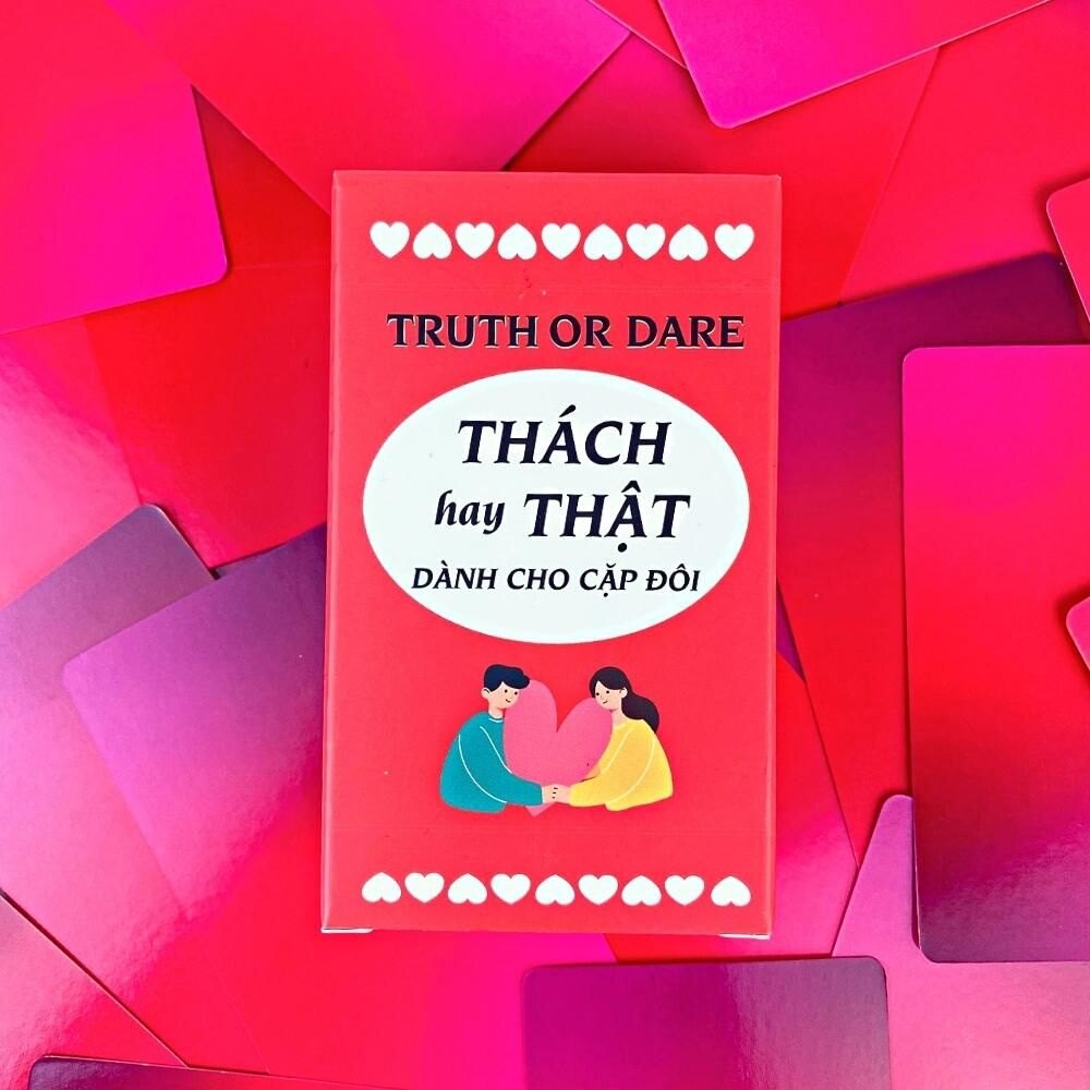 Bộ bài Truth or Dare Thách Hay Thật dành cho cặp đôi