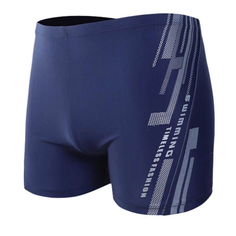 Nơi bán 【Berylshop】Men của In Nylon Thoáng Khí Tích Hợp Tia Dòng Quần Đùi Bơi