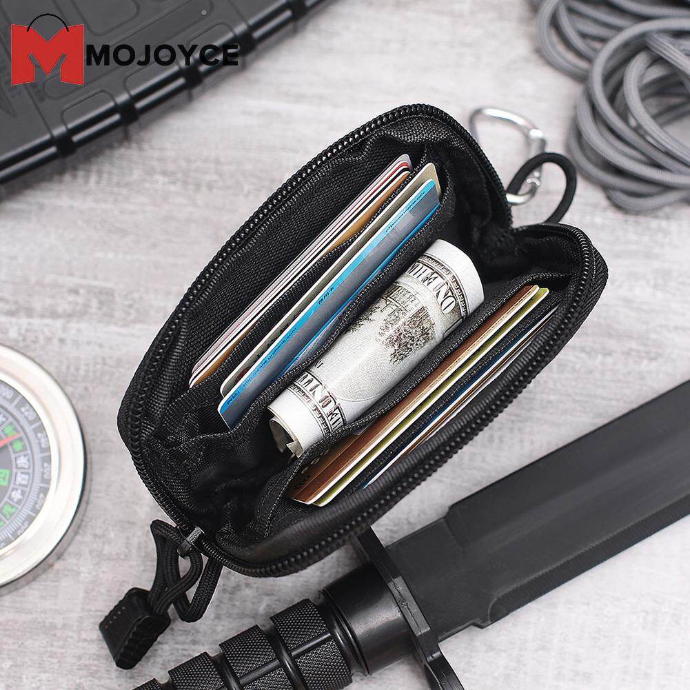 MOJOYCE Mini Key Wallets Holder Keychain EDC Travel Purses Pouch Small Pocket Case Bag