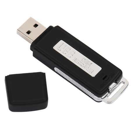 USB เครื่องอัดเสียงขนาดเล็กดิจิตอลบันทึกไดรฟ์ขนาดเล็กเสียง 180 H หน่วยความจำ