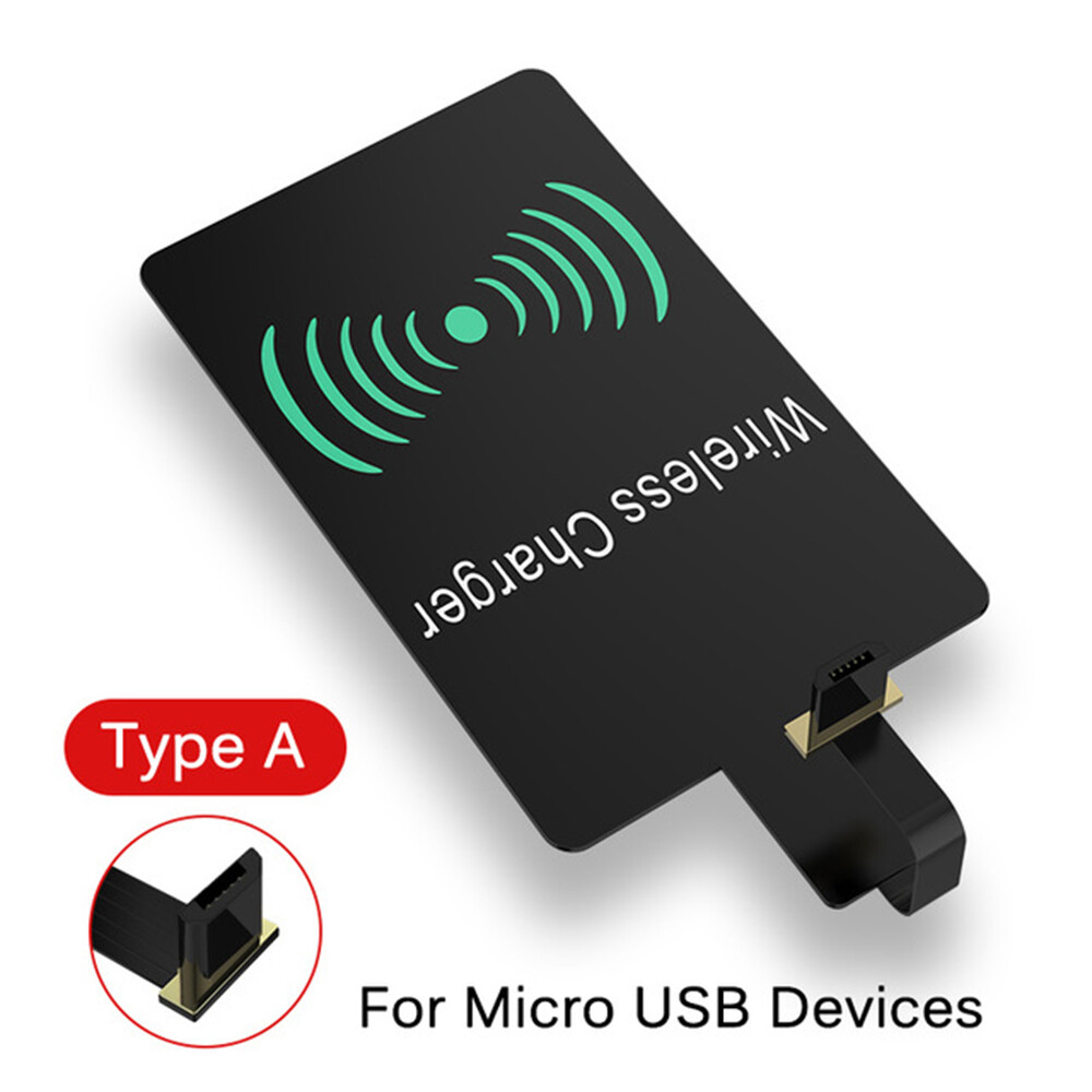 B3D1 Pad Adapter, Cho Android, Miếng Dán Cảm Ứng Type-C Bộ Thu Sạc Cuộn Sạc Không Dây Qi