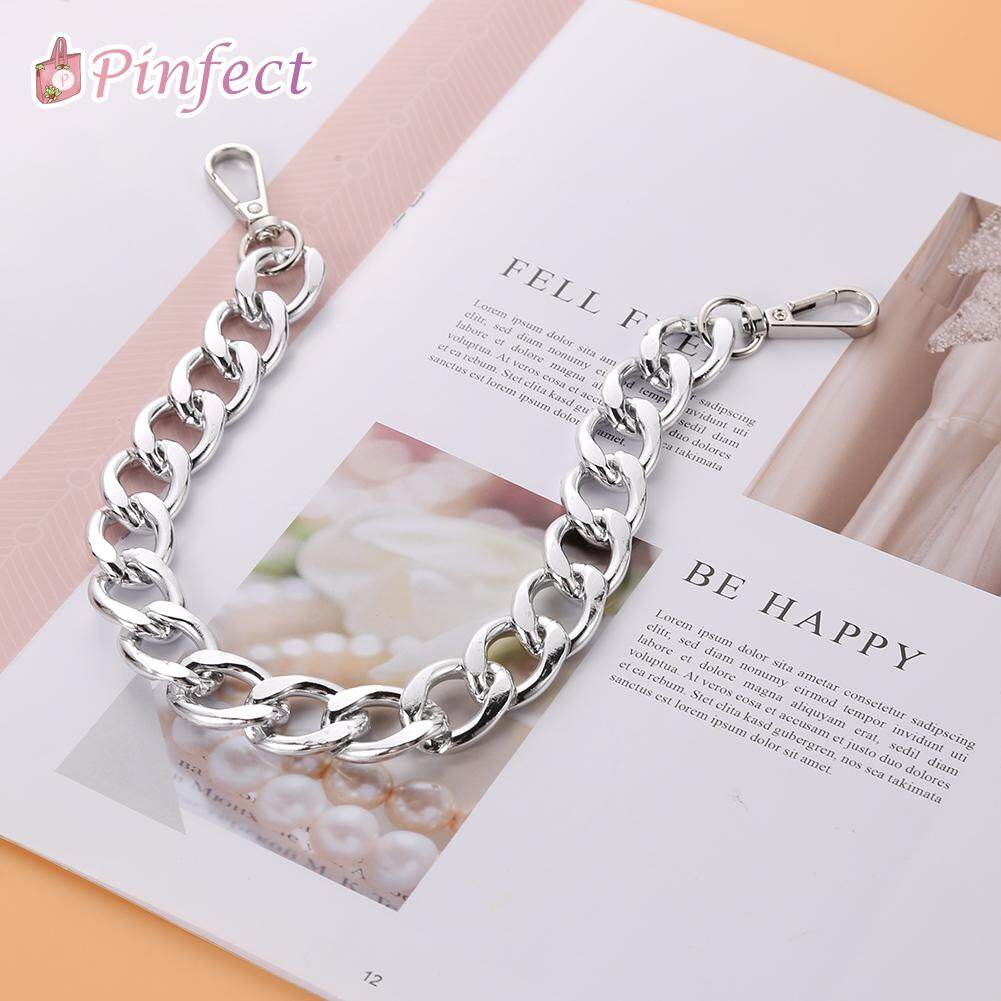 [Pinfect] 40CM Vintage Metal Thick Chain Bag Chain DIY Shoulder Bag Strap Women Handbag Handles Replacement Chain Bag Accessories