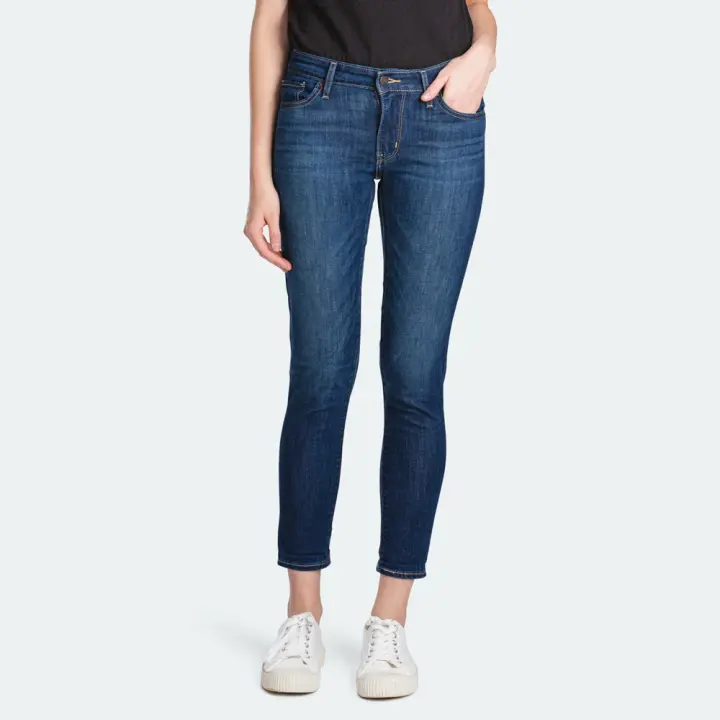 levi's ankle skinny jeans womens