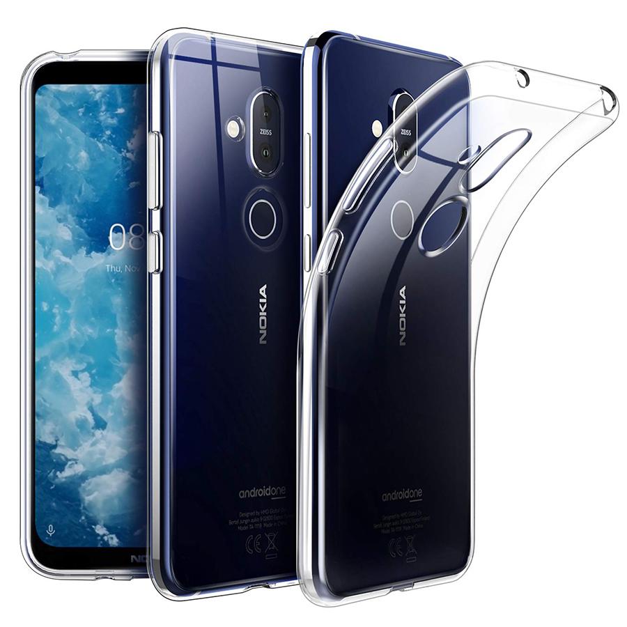 Ốp Lưng Silicon Trong Suốt Cho Nokia X7, Ốp Lưng Nokia 8.1