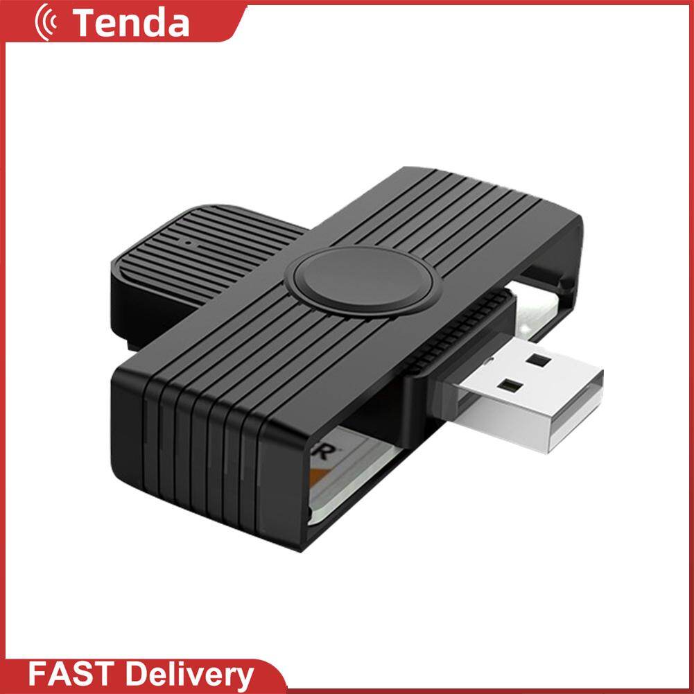 2021 electronic connector adapter pc computer cr318 usb smart card reader for bank card sim id
