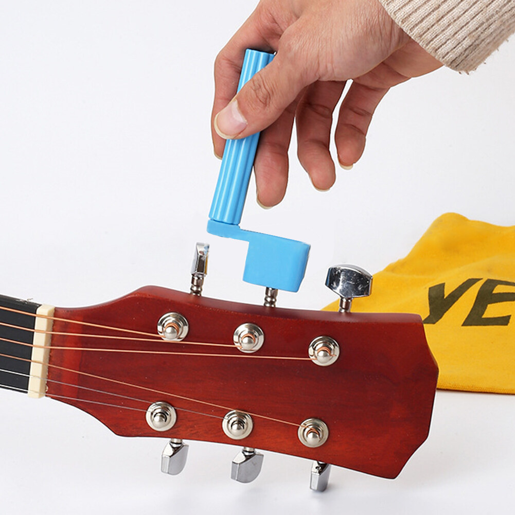 Qiaolis Acoustic Electric Guitar Bass String Peg Winder Bridge Pin