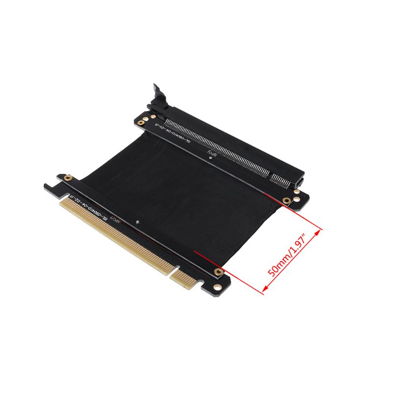 Full Speed 3.0 PCIE X16 Riser Cable Graphics Card Extension Cable PCI for Express Riser Shielded Extender for GPU Vertic