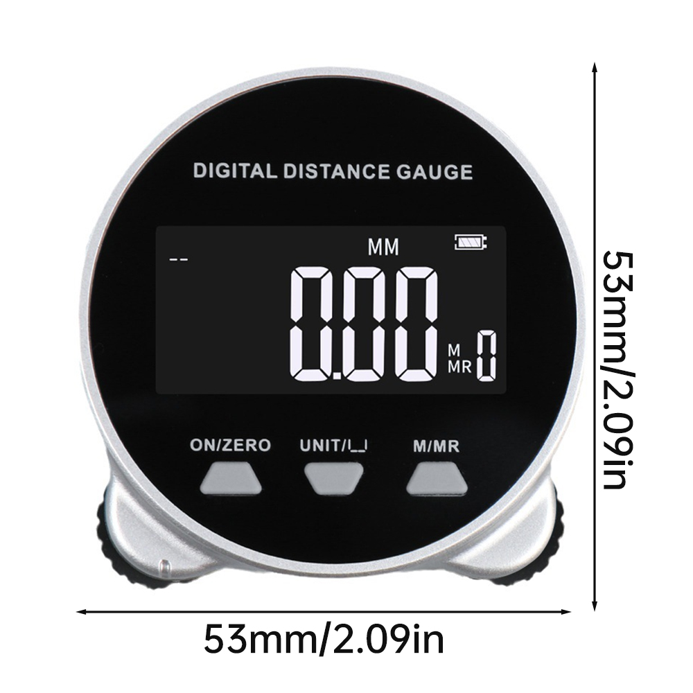 DIPPRUN Electronic Distance Meter, Electronic Ruler,Electronic Clothing Measuring Ruler, Rolling Measurement, Multi-Function Digital Display Roller Electronic Ruler