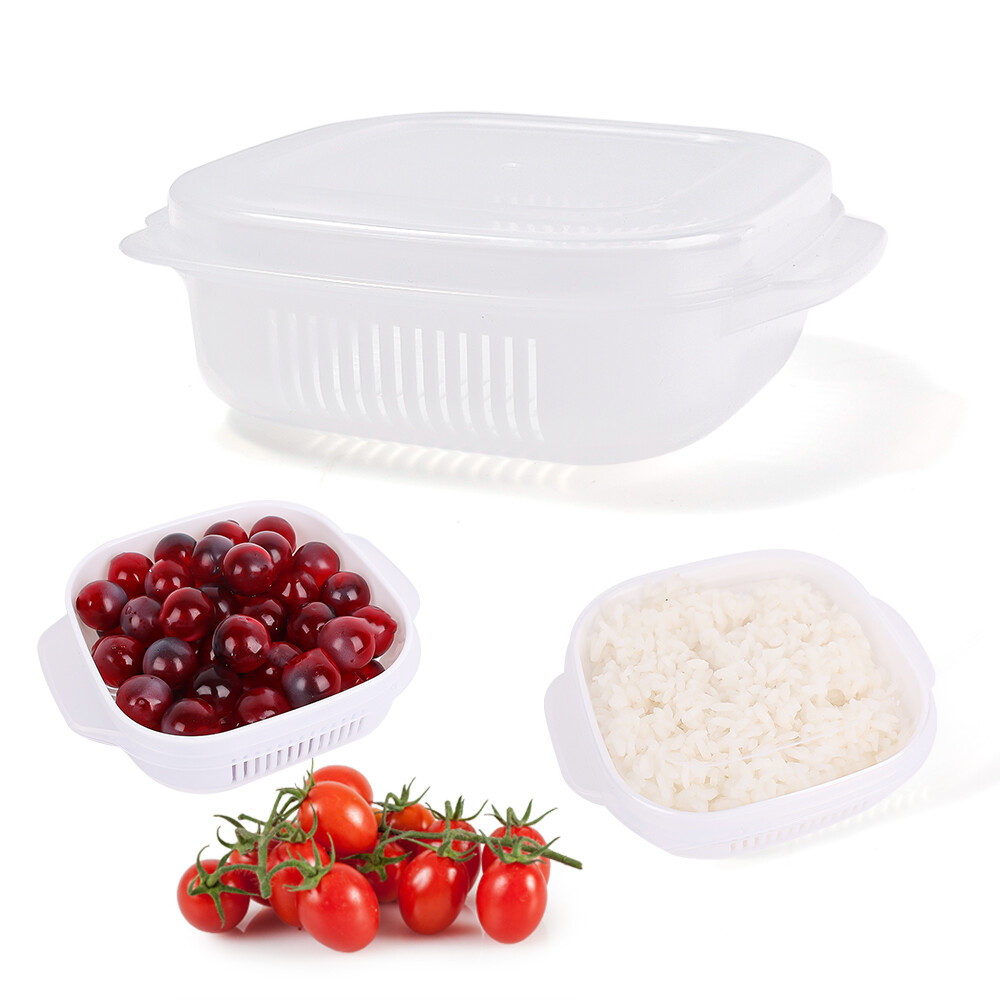 Rice Sub-packaging Box Microwave Heating Lunch Box Food Preservation Box