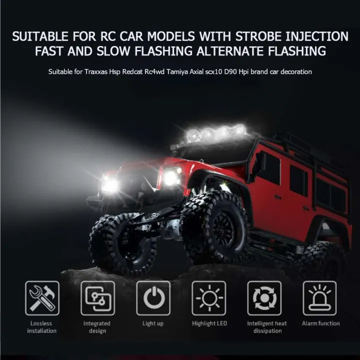 rc crawler lights
