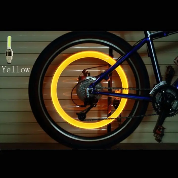 neon bicycle lights