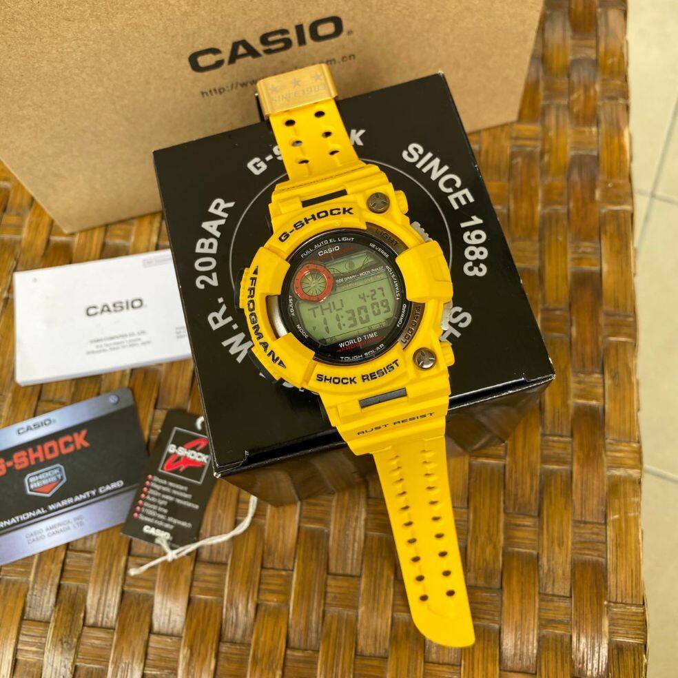 6SAM39 G-SHOCK FROGMAN CASIO イエロー 6SAM39 G-SHOCK FROGMAN CASIO イエロー - メルカリ