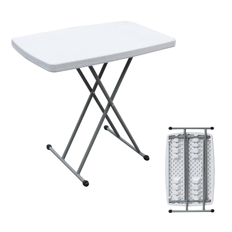 Adjustable Folding Table 30" x 20", For Indoor and Outdoor Use