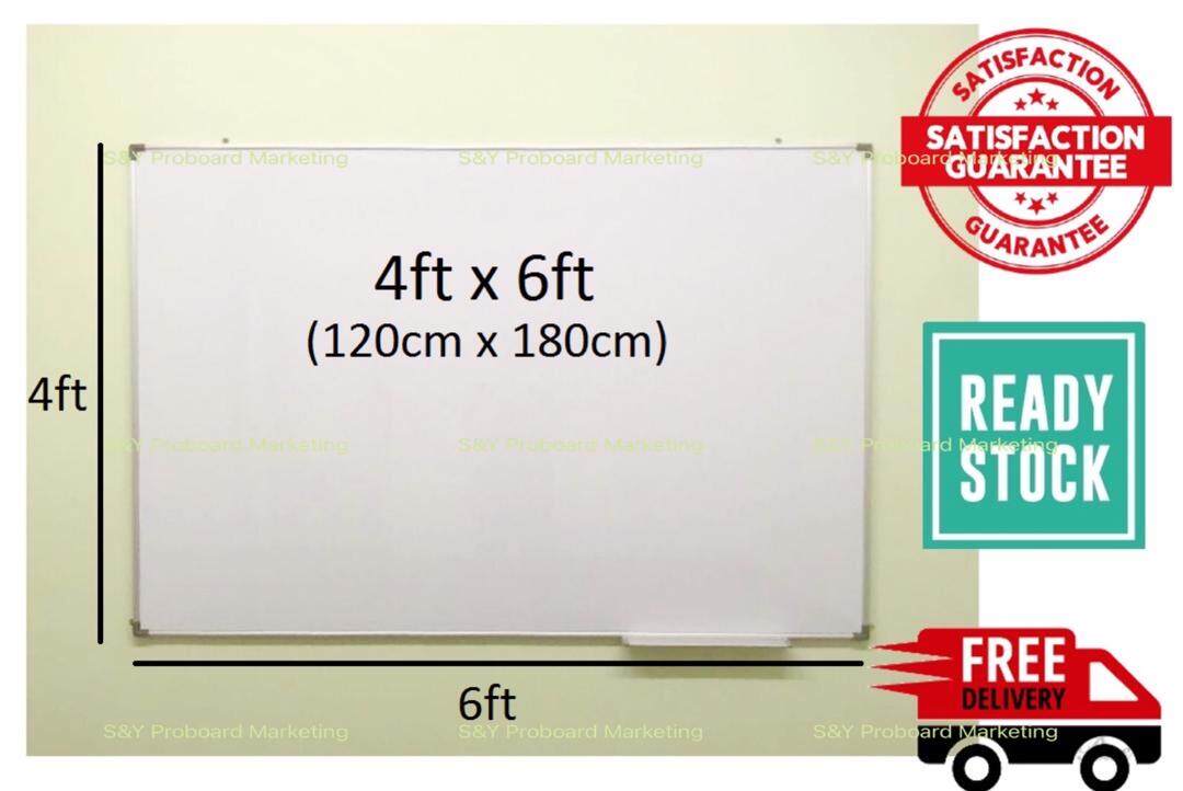 Whiteboard 3x4 4x4 4x5 4x6 4x8 Magnetic White Board / OR with Stand ...