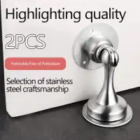 Magnetic Door Stop Stainless Steel Door Stopper Door Holder