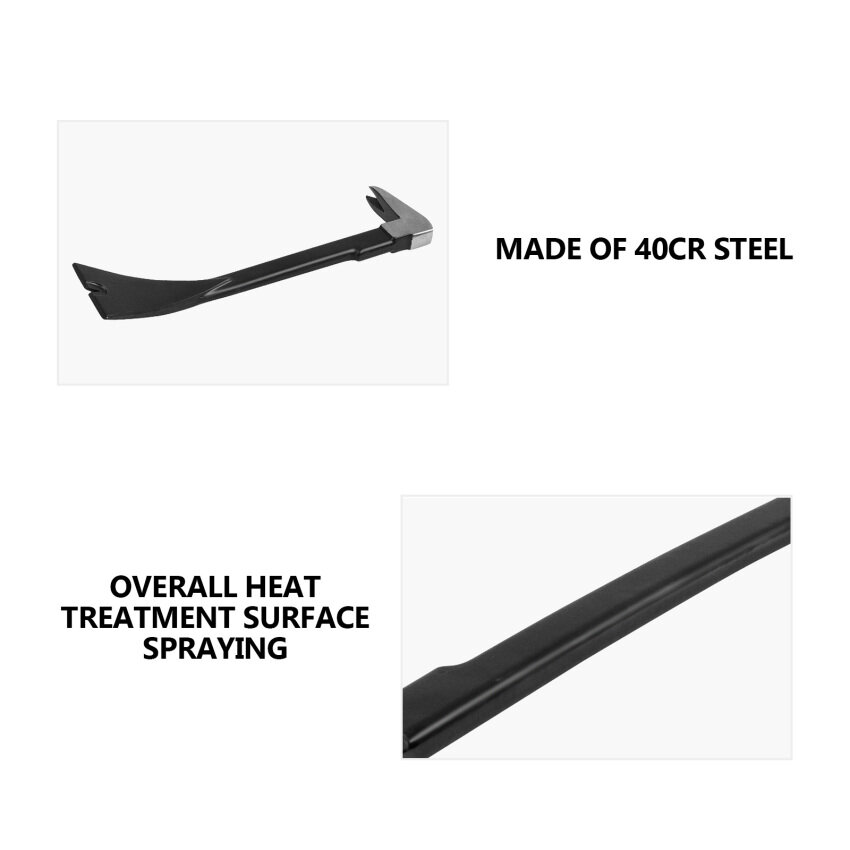 Double-headed Pull out nails remove wooden cases nail pick crowbar flat nail pick