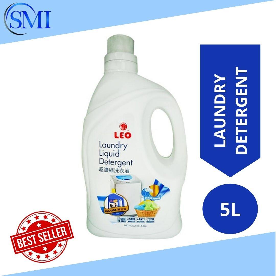 LEO LAUNDRY LIQUID DETERGENT OCEAN POWER 4.5KG Lazada