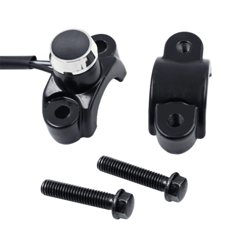 Headlight Strobe Momentary Switch Button Aluminum Alloy Interruptor Moto Parts